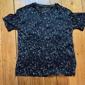 Mesh star shirt perfect for the Taylor Swift Midnights Era!!